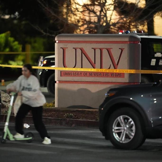 Shootout with UNLV gunman heard in new Las Vegas police body camera video